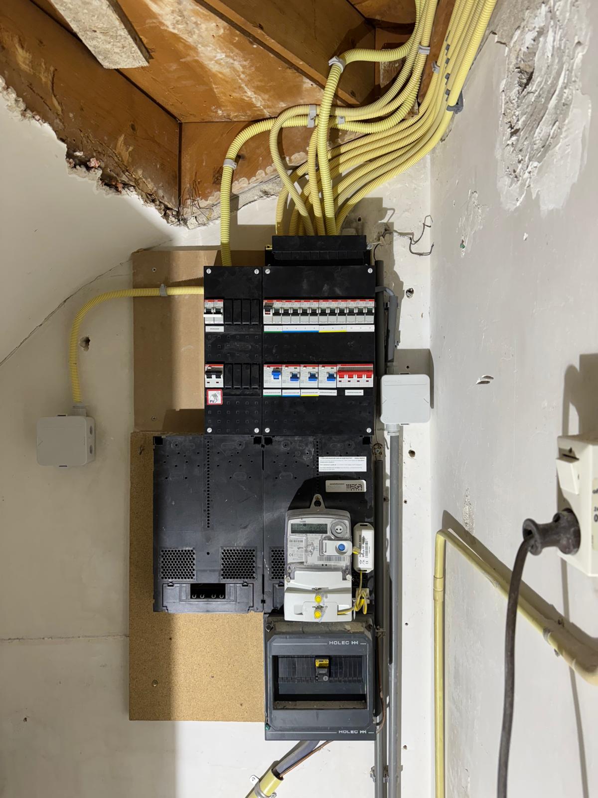 Meterkast installatie